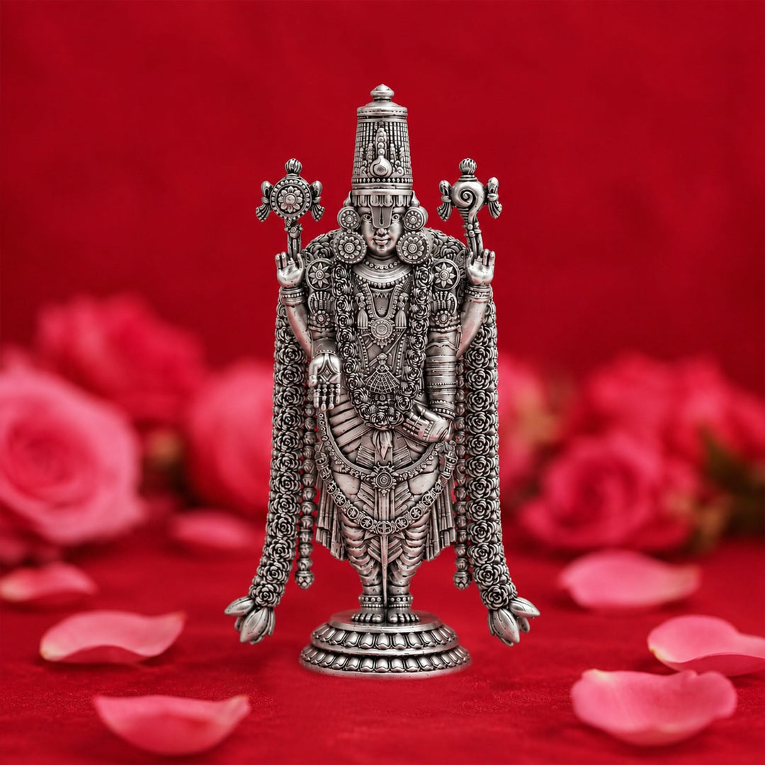 925 Silver Tirupati Balaji Idol