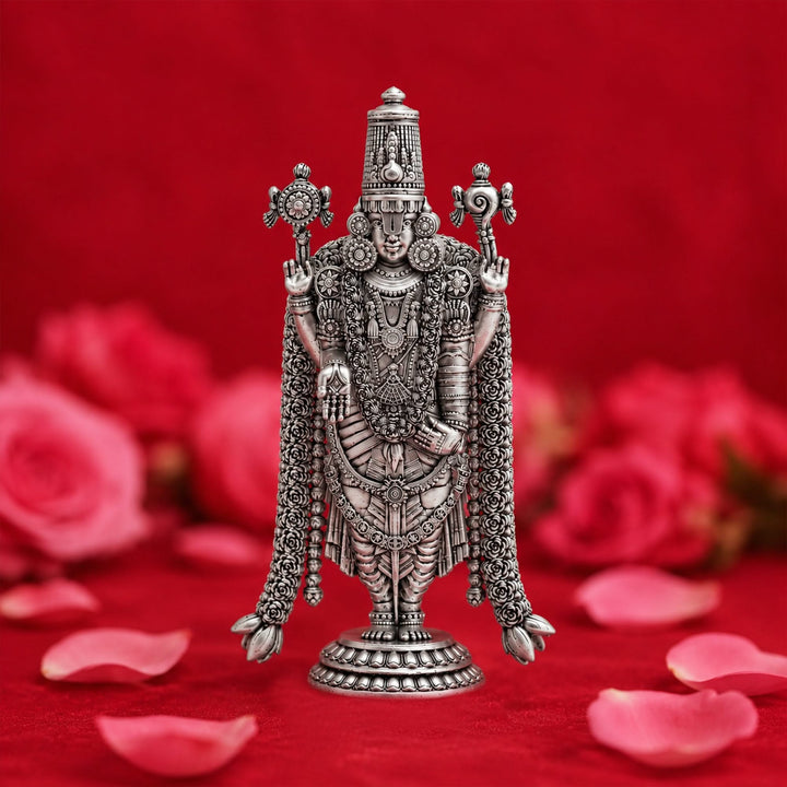 925 Silver Tirupati Balaji Idol
