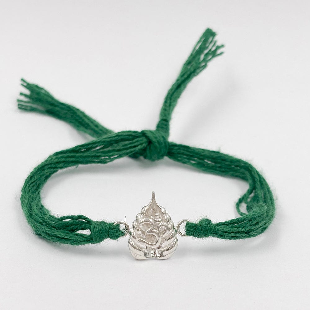 Pure 92.5 Betel Leaf Silver Rakhi