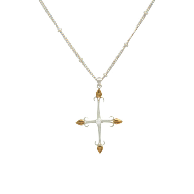 trendor Women's Cross Pendant Necklace 925 Silver 35864 • uhrcenter