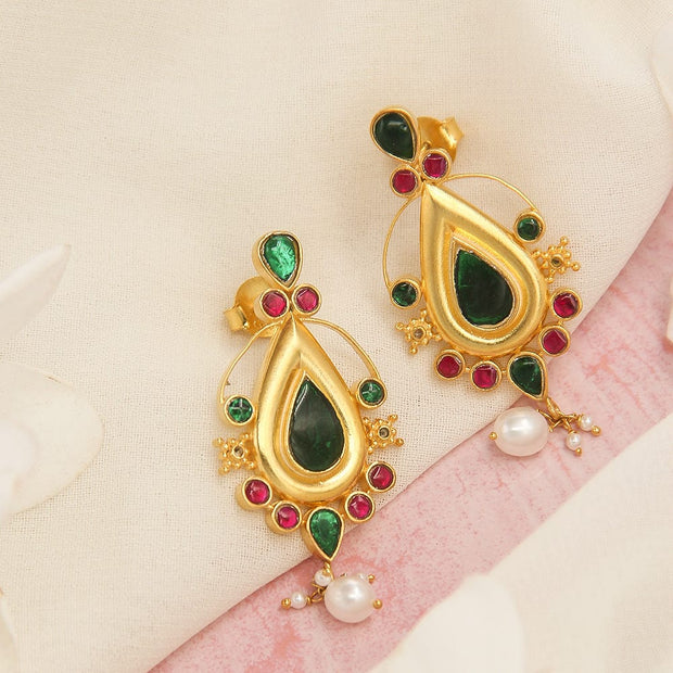 Kundan Earrings : JMY1459