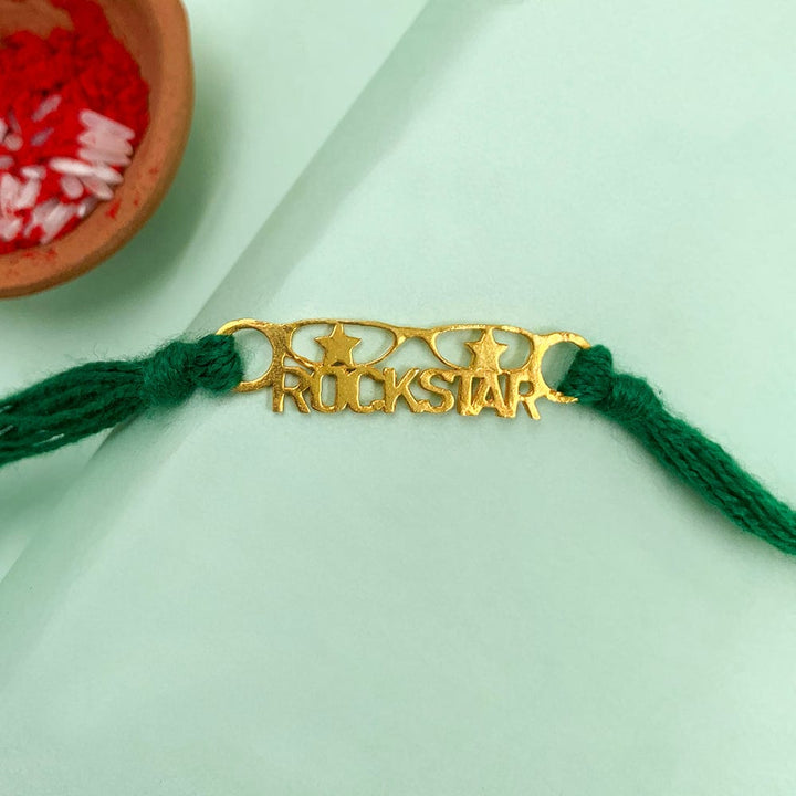 Pure Silver Rockstar Rakhi