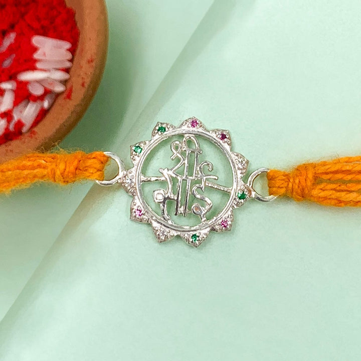 Pure 92.5 Silver Shri Sai Rakhi