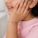 925 Silver Kids Fish Enamel Bracelet