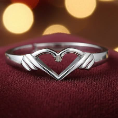 Silver Heart Ring