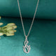 92.5 silver zircon pendant