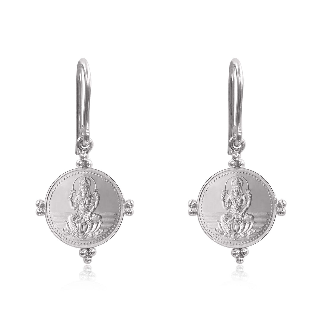 999 silver prosperity earring