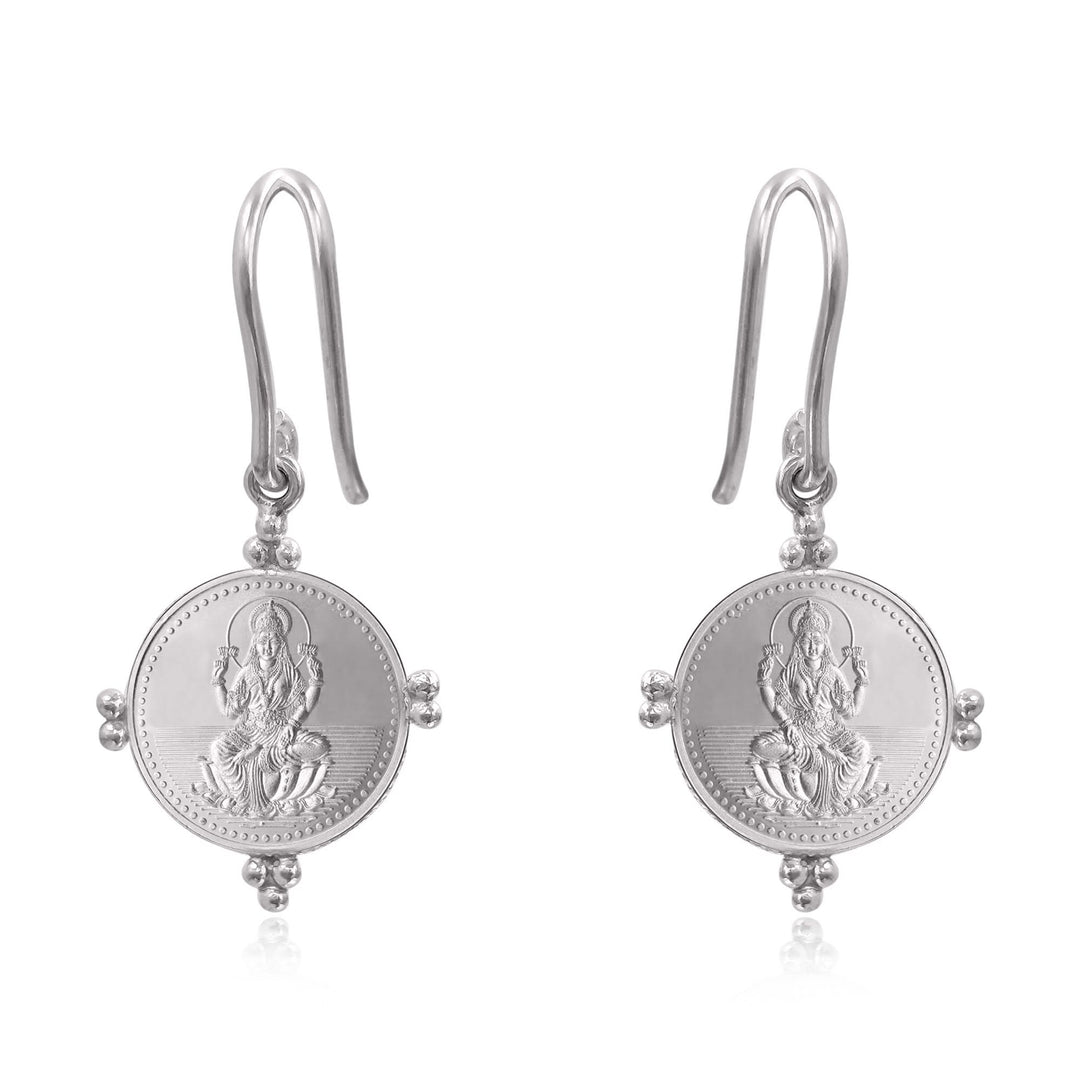 999 silver prosperity earring