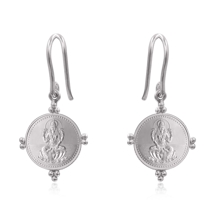 999 silver prosperity earring