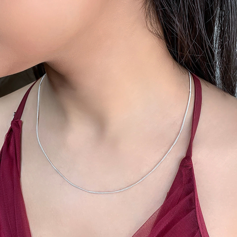 Silver Sophisticated Shine Chain