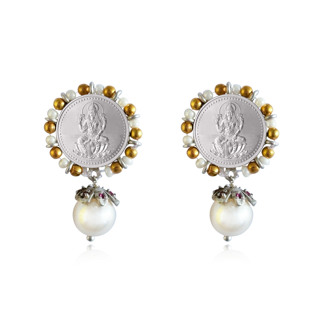 999 silver kuber earring