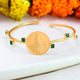 Lakshmi 999 Silver Lakshmi Cuff
