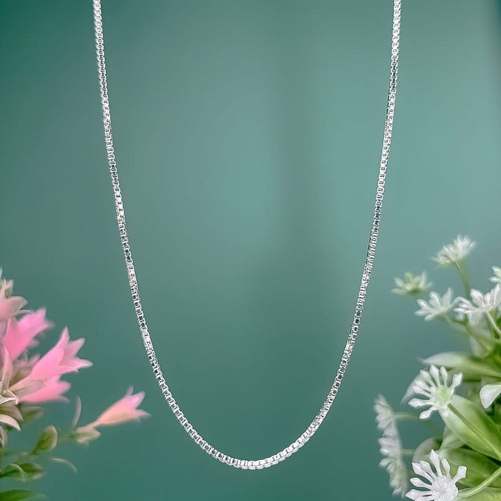 Silver Twisted Elegance Chain