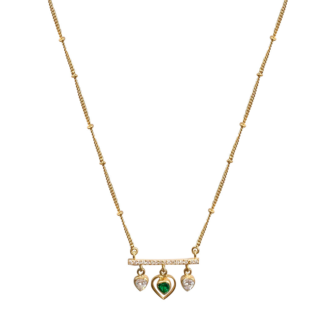 92.5 Sterling Silver Be Mine Mangalsutra Necklace