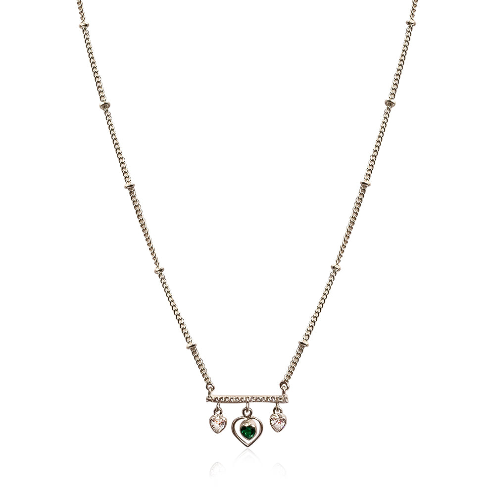 92.5 Sterling Silver Be Mine Mangalsutra Necklace