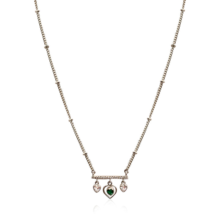 92.5 Sterling Silver Be Mine Mangalsutra Necklace