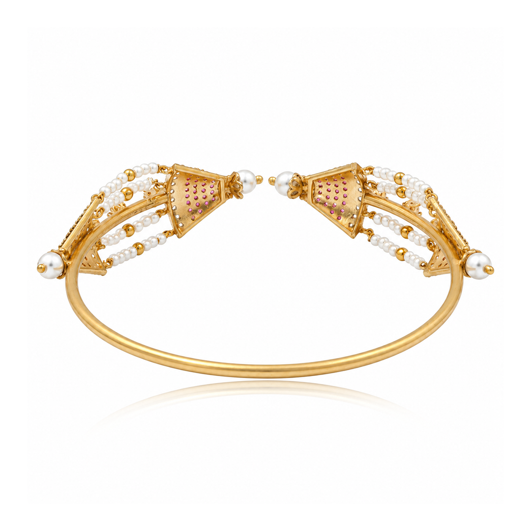 925 Silver Patakha Anar Bangle