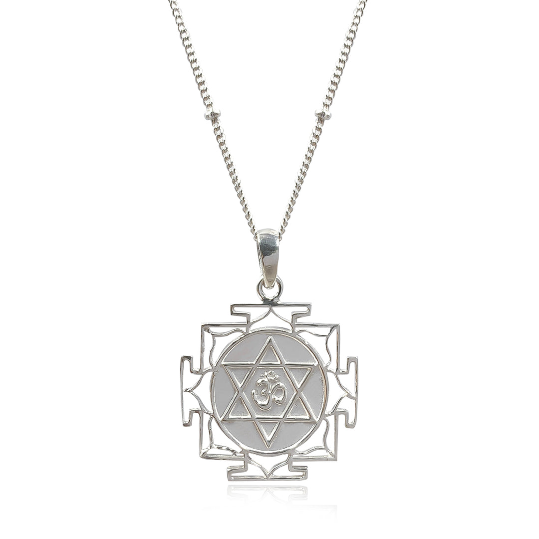 925 Silver Mahamrityunjaya Mantra Necklace