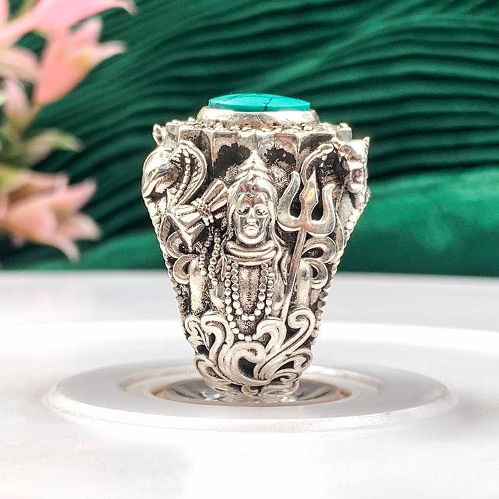 Shiva Pure 925 Silver Ring