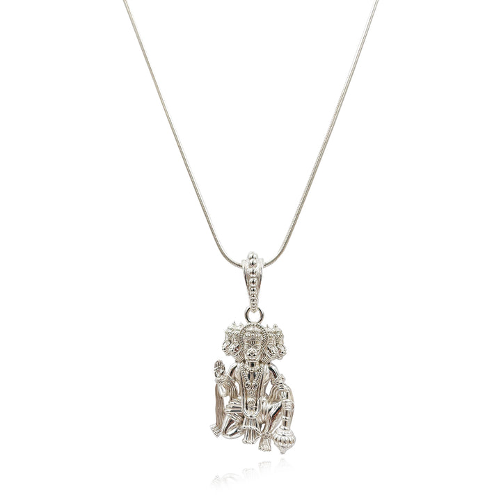 925 Silver Panchmukhi Hanuman Pendant