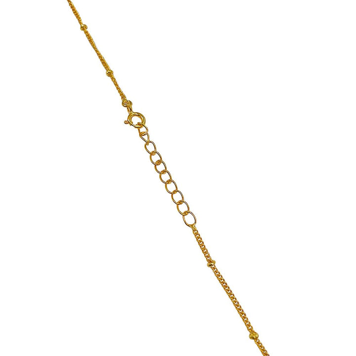 Mithu Pure 925 Silver 24k Gold Plated Necklace