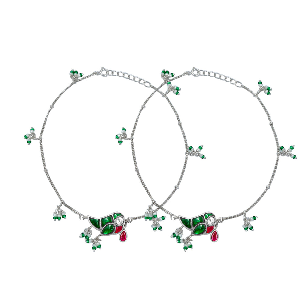 Mithu Pure 925 Silver Anklets