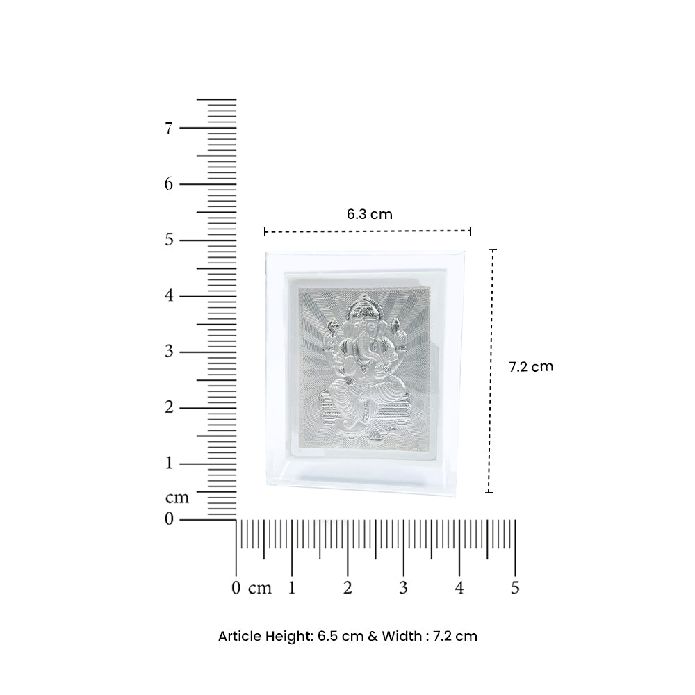 Pure 999 Silver Ganesh Blessing