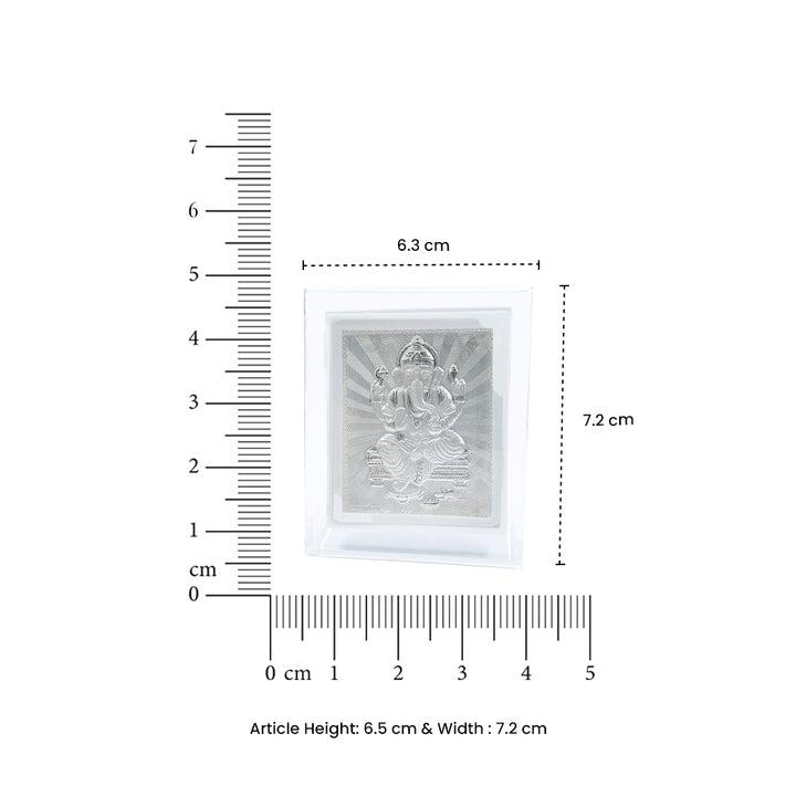 Pure 999 Silver Ganesh Blessing