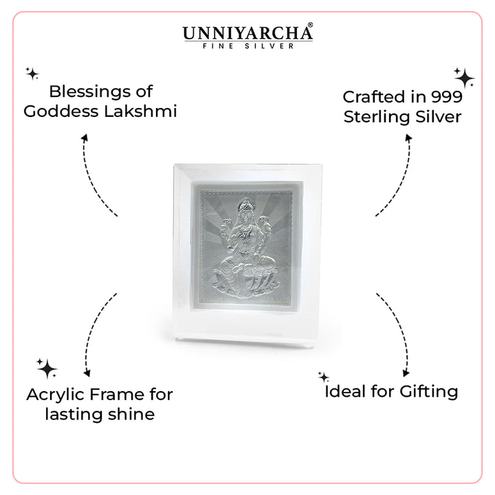 Shree Lakshmi Silver 925 Keepsake