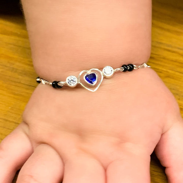 Silver 925 Baby Nazar Suraksha Bracelet