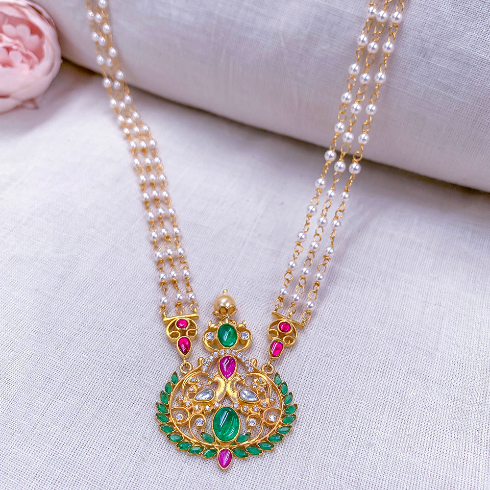 Silver Swan Rani Necklace