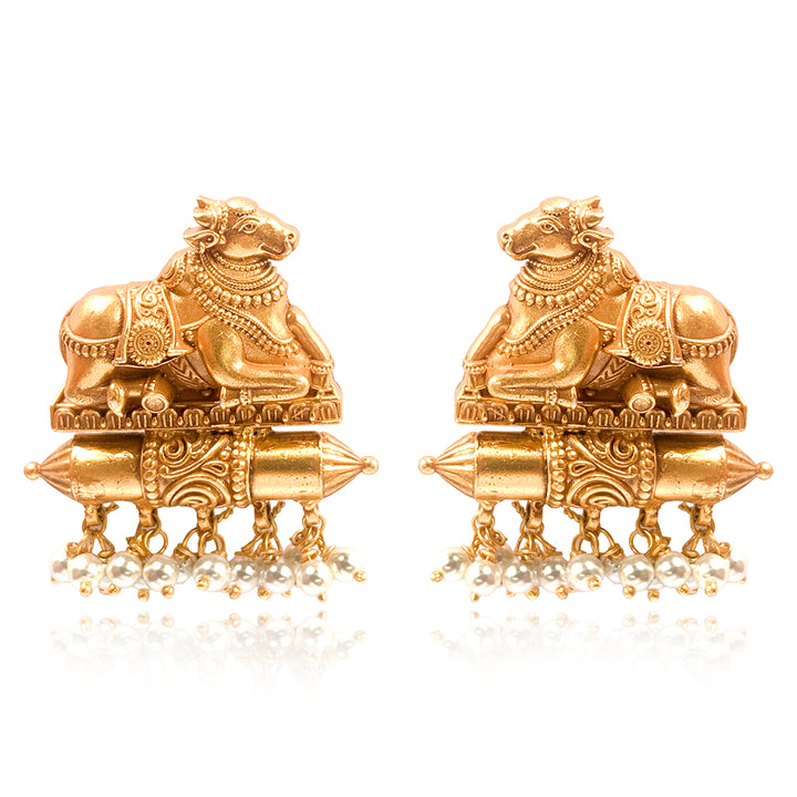 Silver 925 Nandi Stud Earings