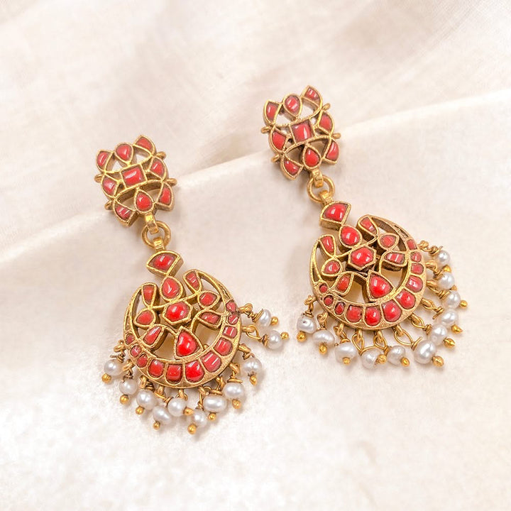 Silver Earrings Gold Plated