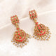 Silver 925 Pearl Chand Bali Earrings