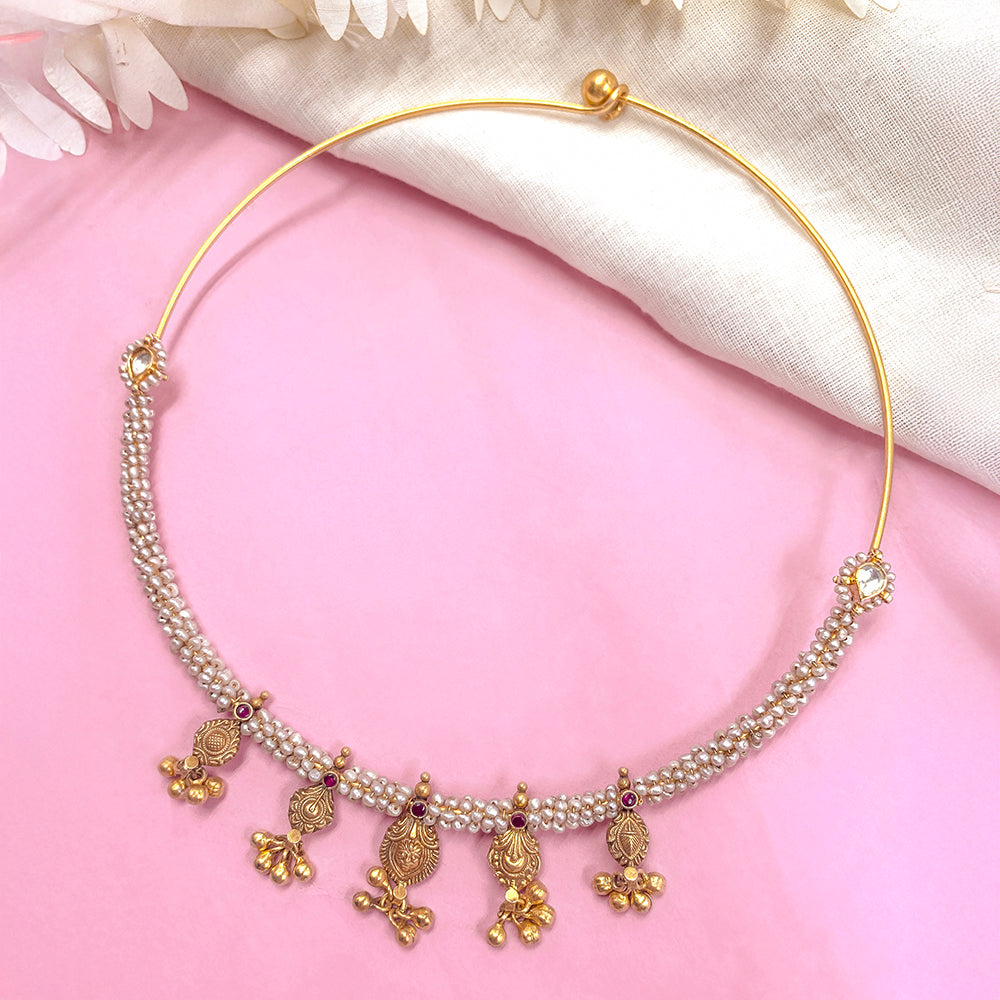 Gold Plated Silver Necklace