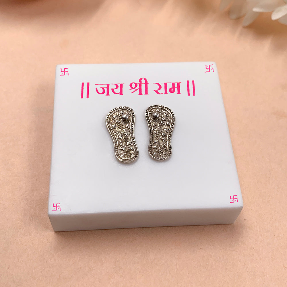 Pure 92.5 Silver Shree Ram Charan Paduka