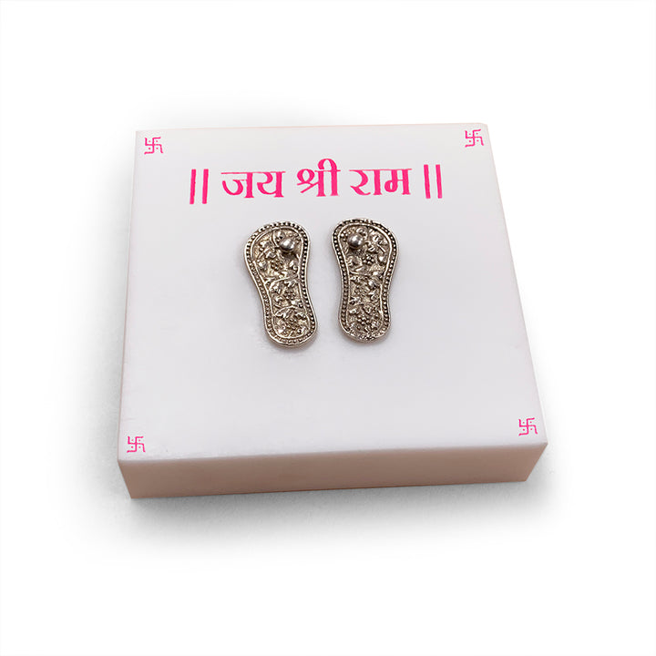 Pure 92.5 Silver Shree Ram Charan Paduka