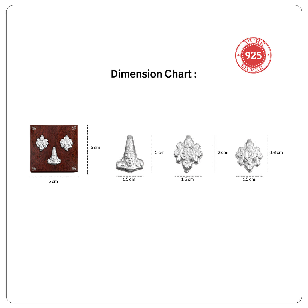 Divine Shankha Chakra Vishnu Keepsake