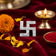 925 Sterling Silver Auspicious Swastik Symbol