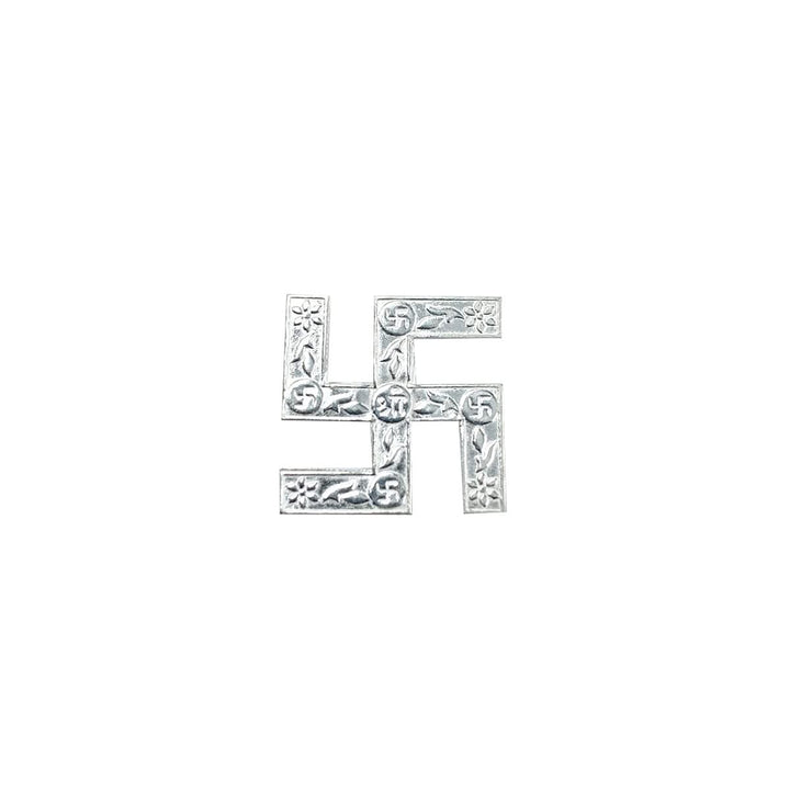 925 Sterling Silver Auspicious Swastik Symbol