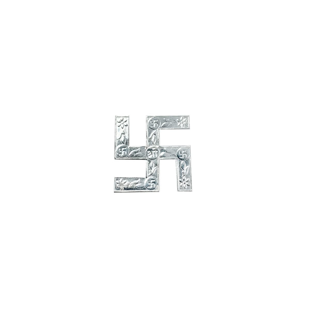 Silver Swastik Harmony Keepsake(small)