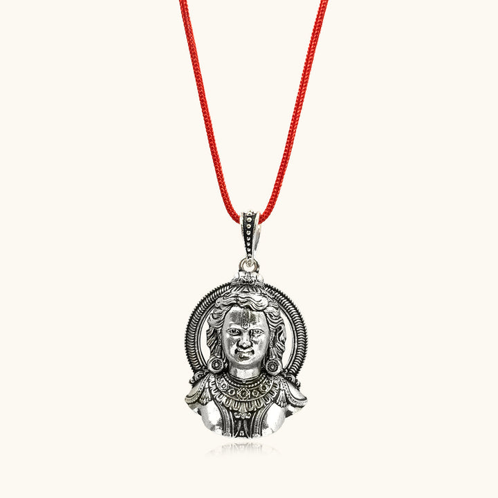 Silver Shree Ram Lalla Pendant