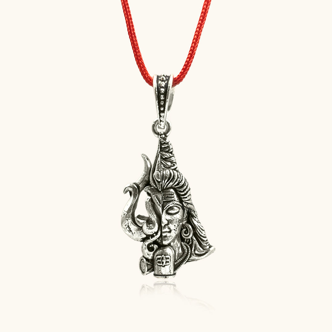 Silver 925 Divine Shiva Fusion Pendant