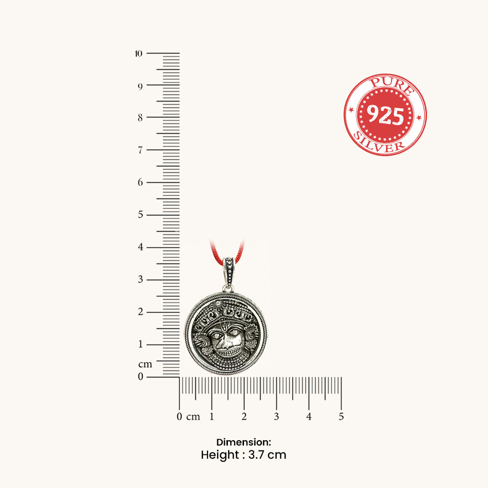 Silver 925 Anjaneya Pendant