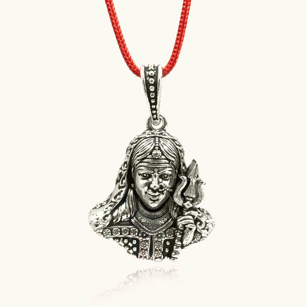 Silver 925 Karni Mata Pendant