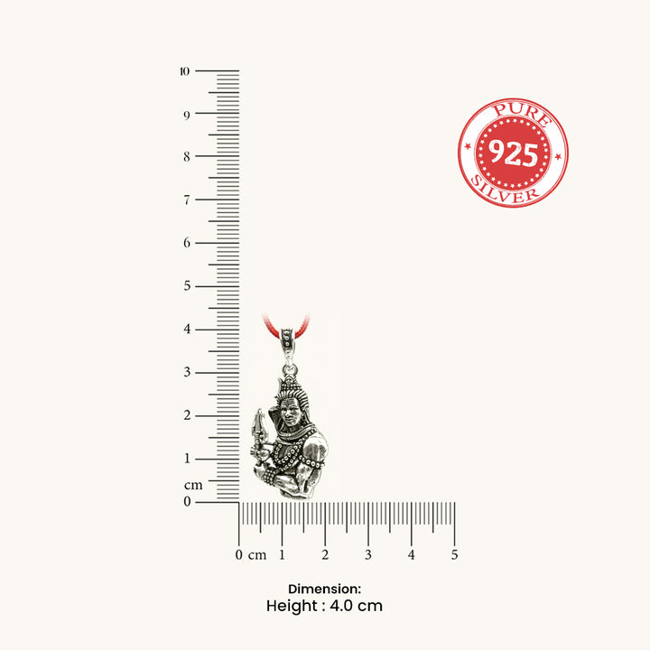 Silver 925 Lord Shiva Pendant