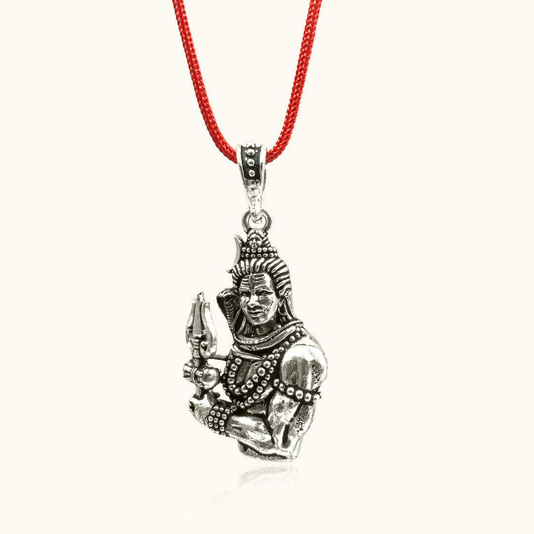 Silver 925 Lord Shiva Pendant
