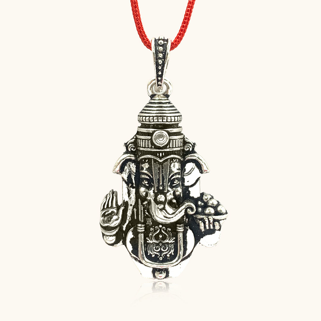 Divine Ganesha Silver 925 Pendant