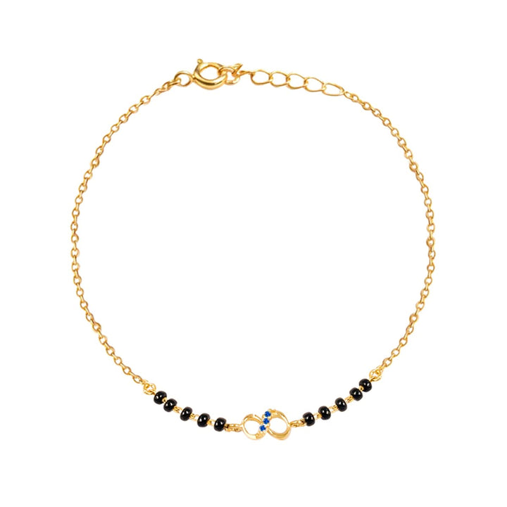 Silver Infinity Mangalsutra Bracelet