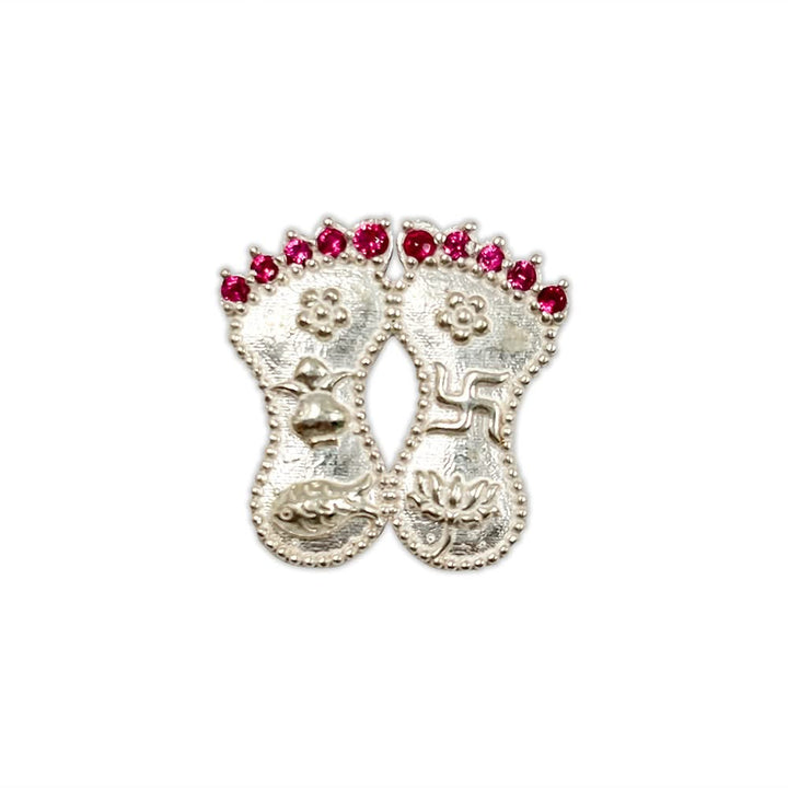 Pure 92.5 Silver Lakshmi Charan Paduka